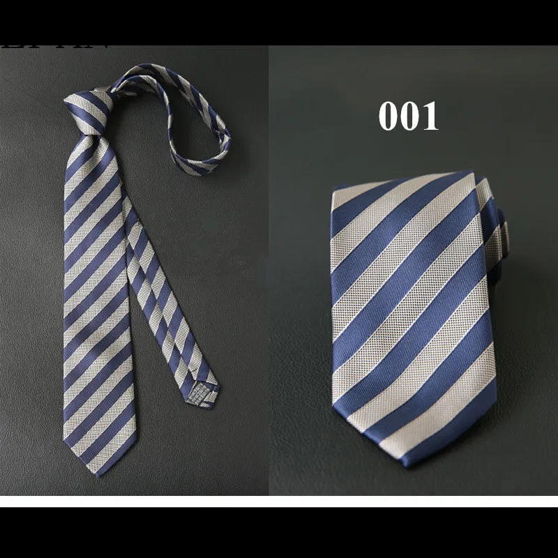 

Fashion Explosion British Style Men's 7CM Tie Accessories Business Casual Suit Yarn-dyed Jacquard Necktie Wedding Striped Tie