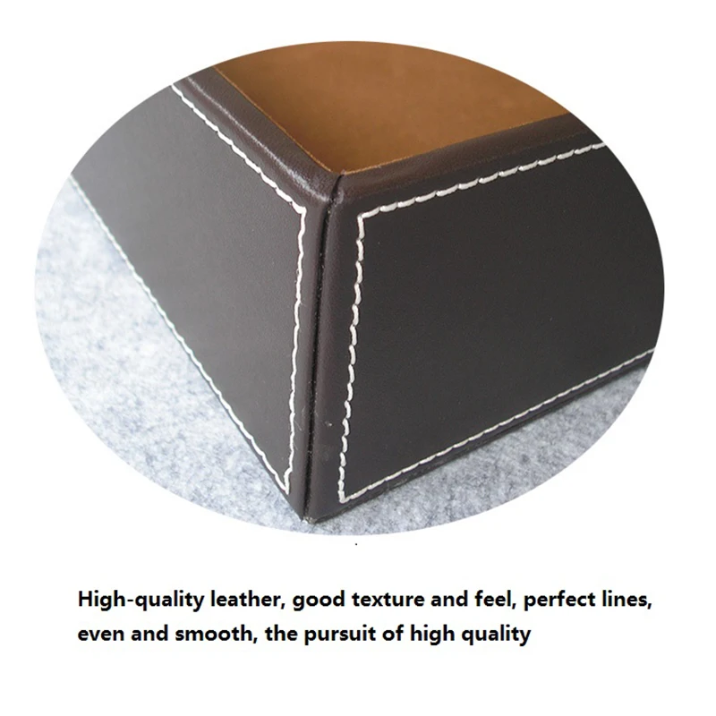 

PU Leather Collection Letter Tray,Document Desk Stackable Office File