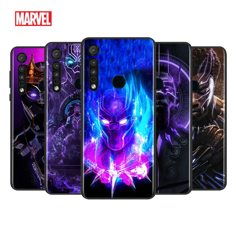 С героями комиксов Марвел крутая Мужская Пантеры для Motorola G9 G8 G стилус мощность