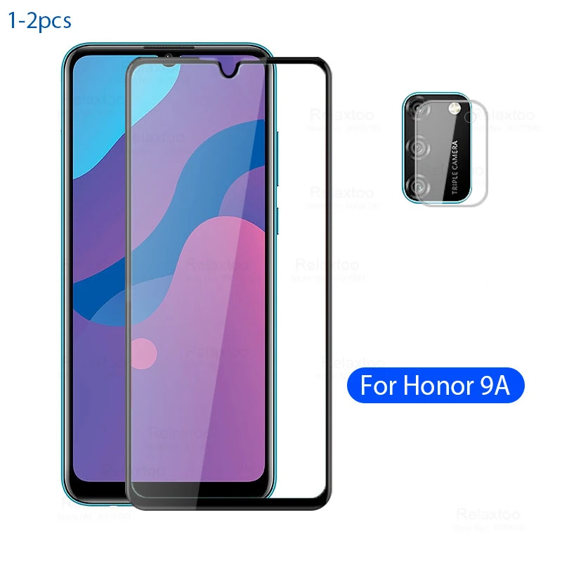 

Защитная пленка из закаленного стекла для Huawei Honor 9A Защитное стекло для экрана с защитой от пленки для Huawei Честь 9A 9 Honor9A защитная пленка 6,3 ''т...