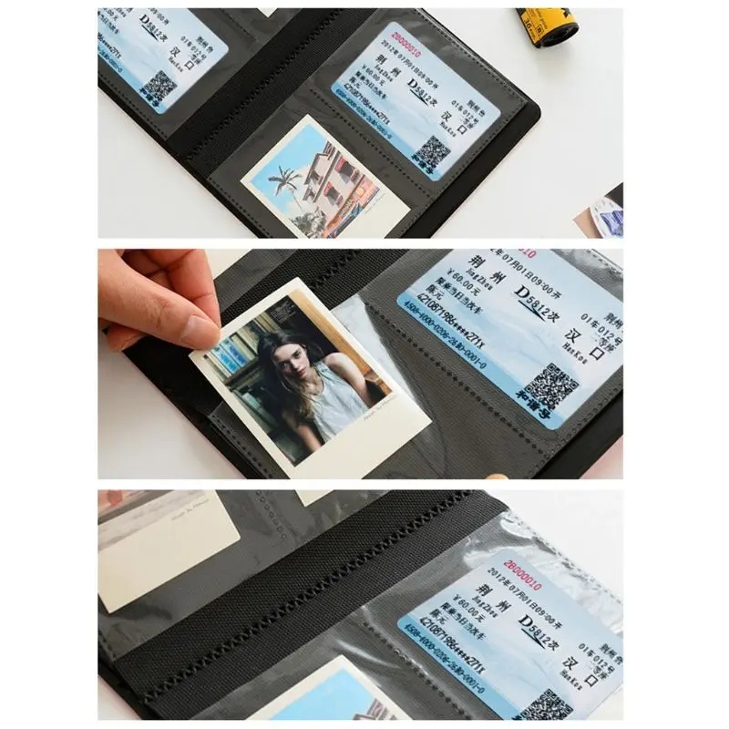 Альбом для фотографий Fujifilm Instax Mini 9 8 7s 90 70 25 64 кармана 3 дюйма|Фотоальбомы| |