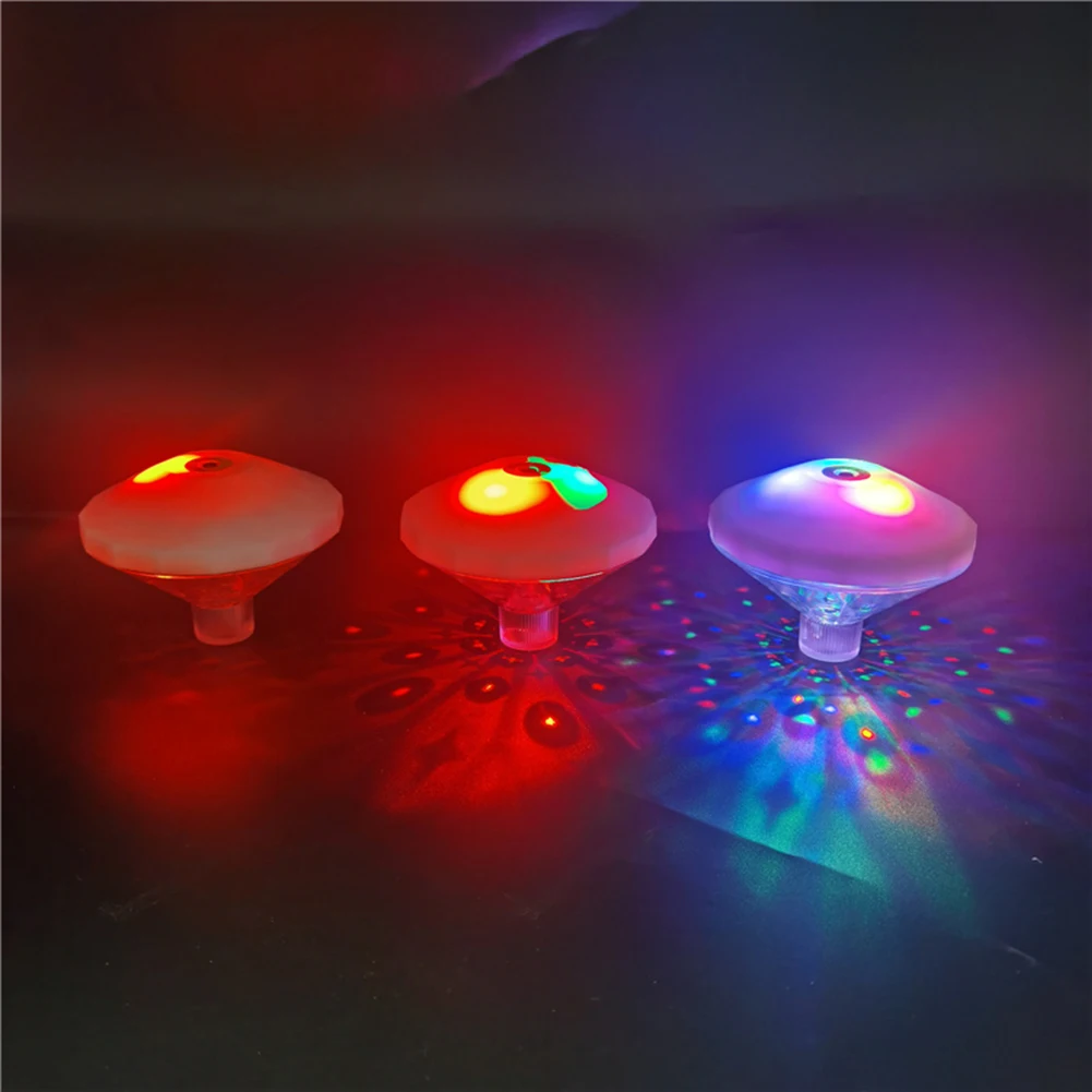 

Пластиковый светодиодный светильник для бассейна, водонепроницаемый Красочный подводный светильник для пруда, освещение для аквариума, го...