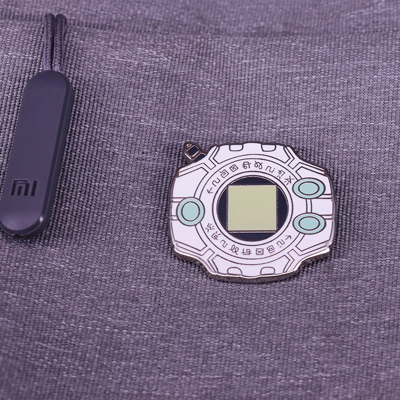 Digimon Приключения Digivice эмалевая булавка Классическая Брошь в стиле ретро 90s