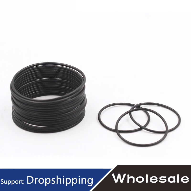 

10 шт./лот резиновое кольцо NBR уплотнительное кольцо 2,65 мм толщина ID51.5/53/54.5/56/58/60/61.5/63 мм Нитриловое уплотнительное кольцо