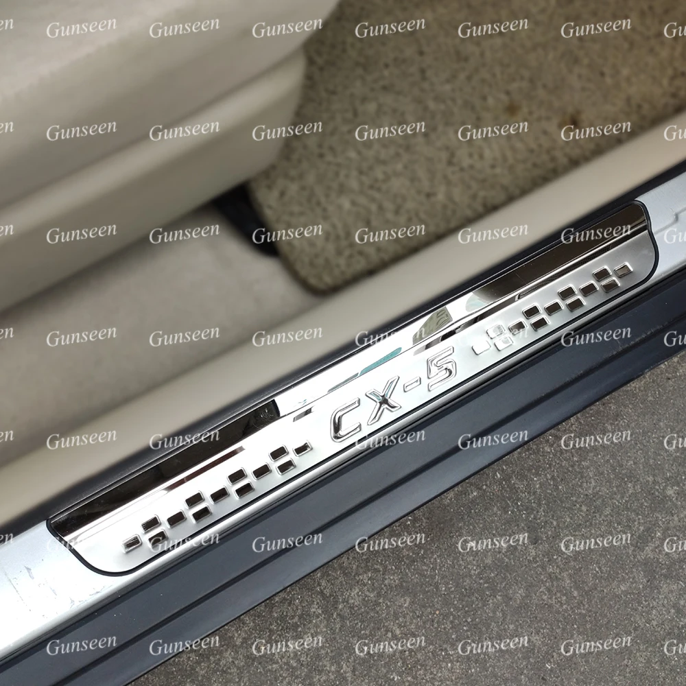 Хромированная для CX5 двери педаль подоконника автомобильные аксессуары авто