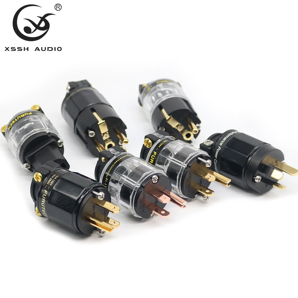 

Йиво XSSH аудио FI-11M-N1 FI-11-N1(G) 15A 125V с покрытием из чистой меди золото AC AU (Национальная ассоциация владельцев электротехнических США ЕС IEC Женски...