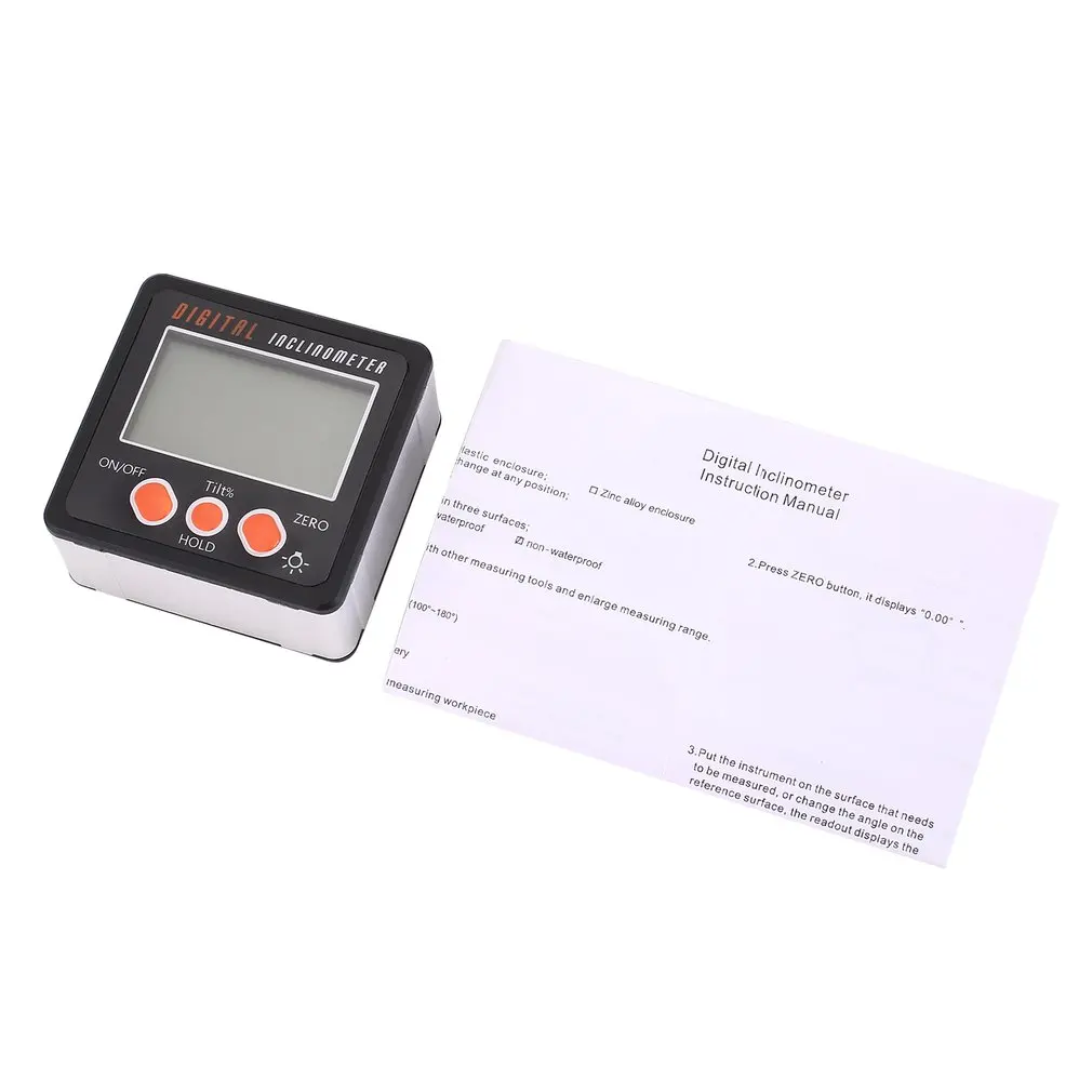 

Digital Level Protractor Inclinometer Magnetic Level Angle Meter Angle Finder Level Box Digital Angle Gauge