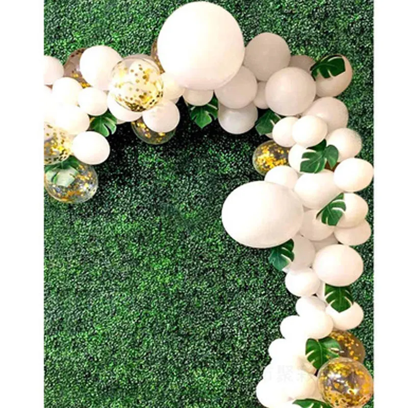 

8-дюймовый венок с черепашками и листьями, свод, природные воздушные шары на день рождения, украшение для вечерние ринки, набор воздушных шар...