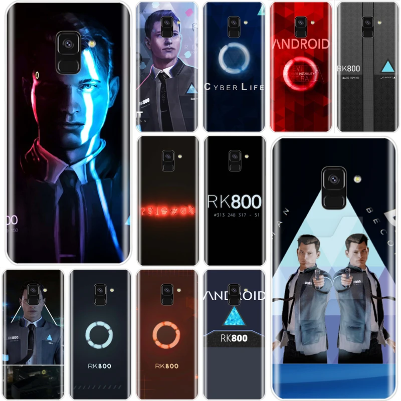 Detroit стать человека RK800 Коннор чехол из термопластика Чехол для мобильного