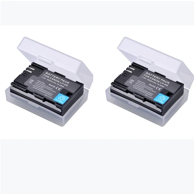 1 шт. Аккумулятор для камеры Canon LP-E6 LP E6 LP-E6N 2650 мАч для Canon EOS 5DS R 5D Mark II 3 5D Mark III 6D 7D 60D 60Da 70D LP E6 - Цвет: 2 Battery