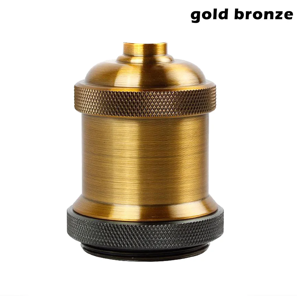 

Винтажная лампа Эдисона, 1 шт., патрон, подвесной светильник E27, основание для винтовой лампы, алюминиевая лампа, патрон OCT998