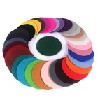 Новый однотонный берет сохраняет тепло на осень и зиму, женские и мужские эластичные шапки, облегающая шапка, детская спортивная шапка для отдыха на открытом воздухе