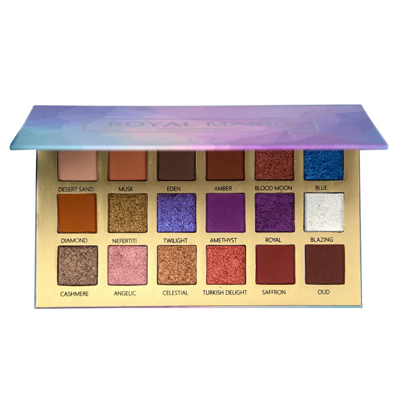 Eyeshadow Palette Makeup Glitter 18 Color Shining Cosmetics Tray Portable for Women WH998 |