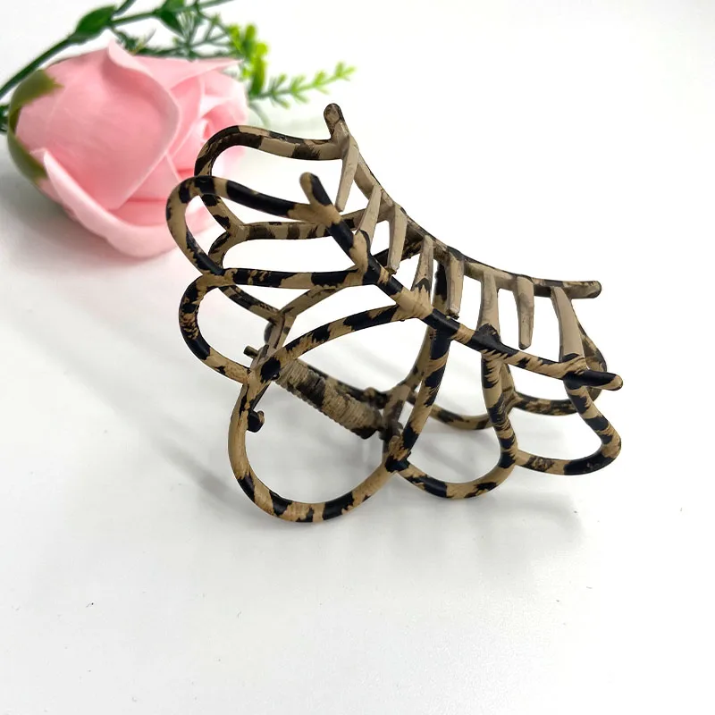 LIWO для женщин и девочек с геометрическим рисунком волосы коготь зажимы волос из