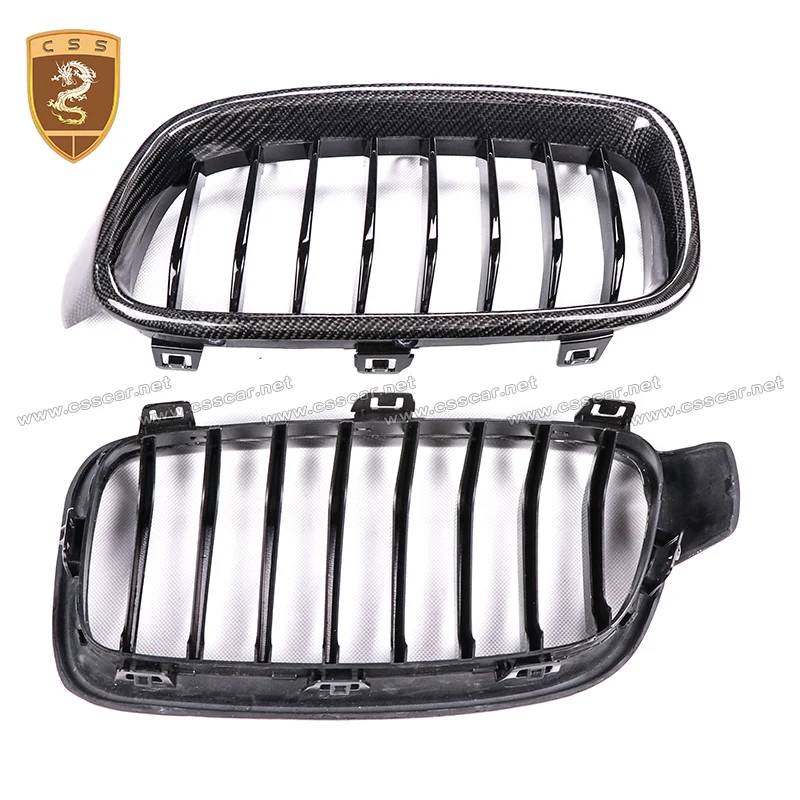 Решетка переднего бампера из углеродного волокна для BMW 3 серии F30 F35 320li 325i 328i 2012 2013