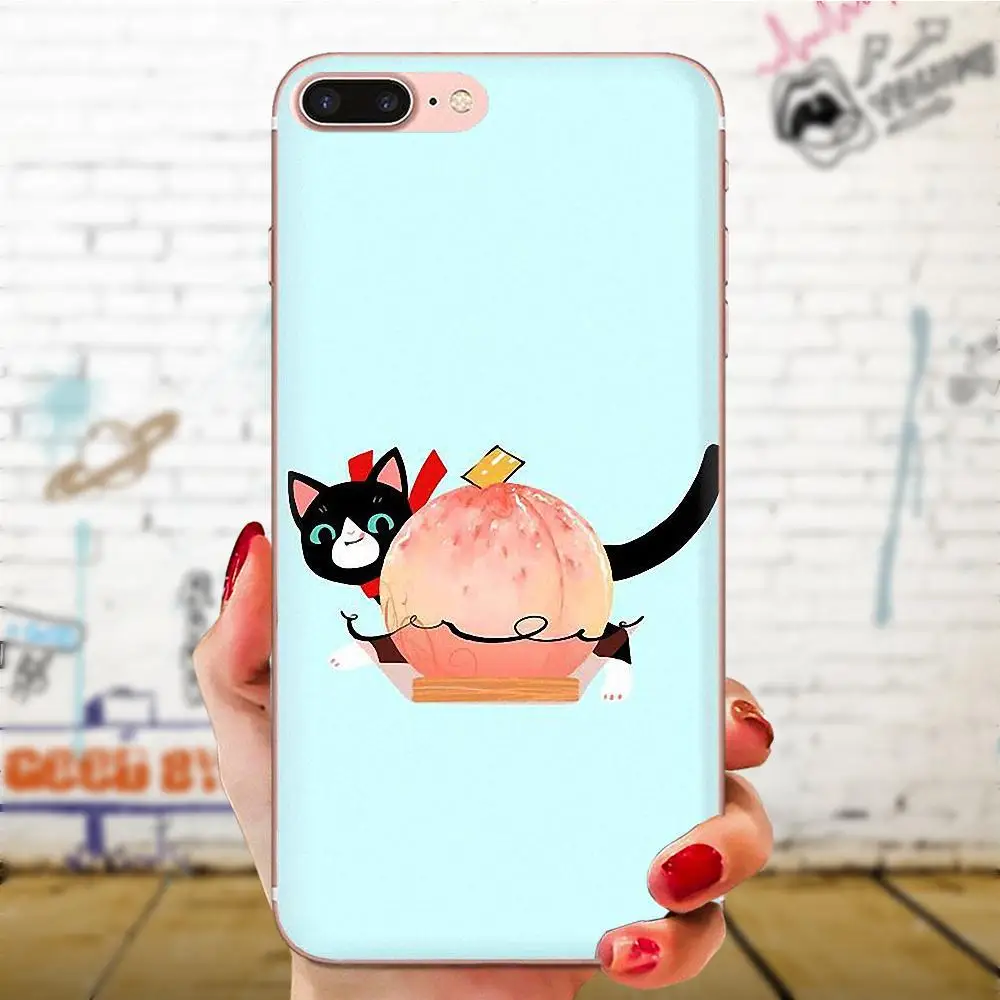 С милыми персиковыми Мягкий ТПУ чехол с изображением для Galaxy Alpha Note 10 Pro A10 A20 A20E A30