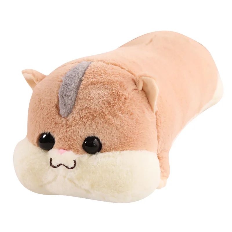 Новая модная Милая длинная подушка для хомяка супер мягкая мультяшная Подушка