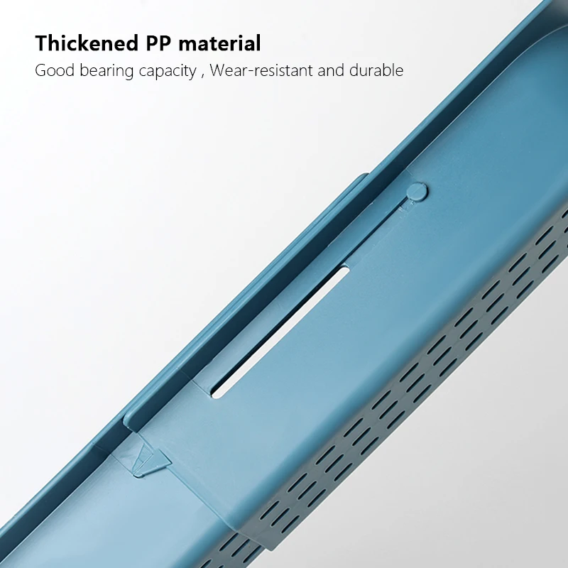 Телескопическая полка для раковины кухонная мыла губки регулируемый держатель