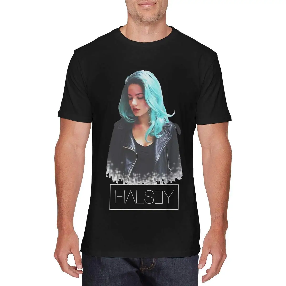 

Time machined Men's Vintage Halsey t shirt black