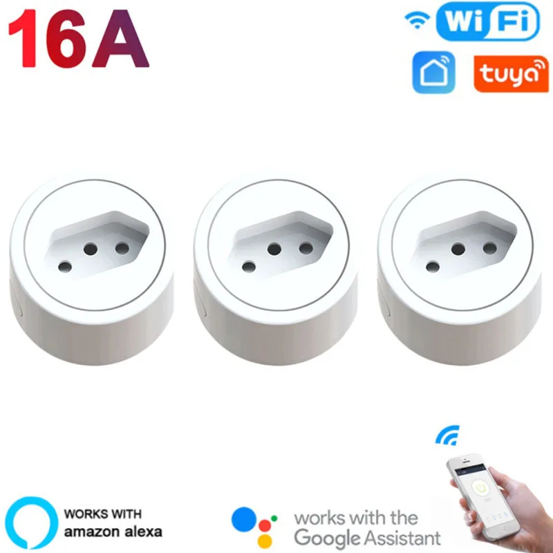 

Смарт-розетка с поддержкой Wi-Fi, 16 А