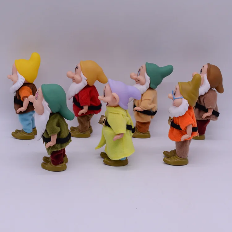 

7pcs Disney Snow White and the Seven Dwarfs Action Figure Toys 15cm Princess PVC dolls collection toys for kids birthday gift