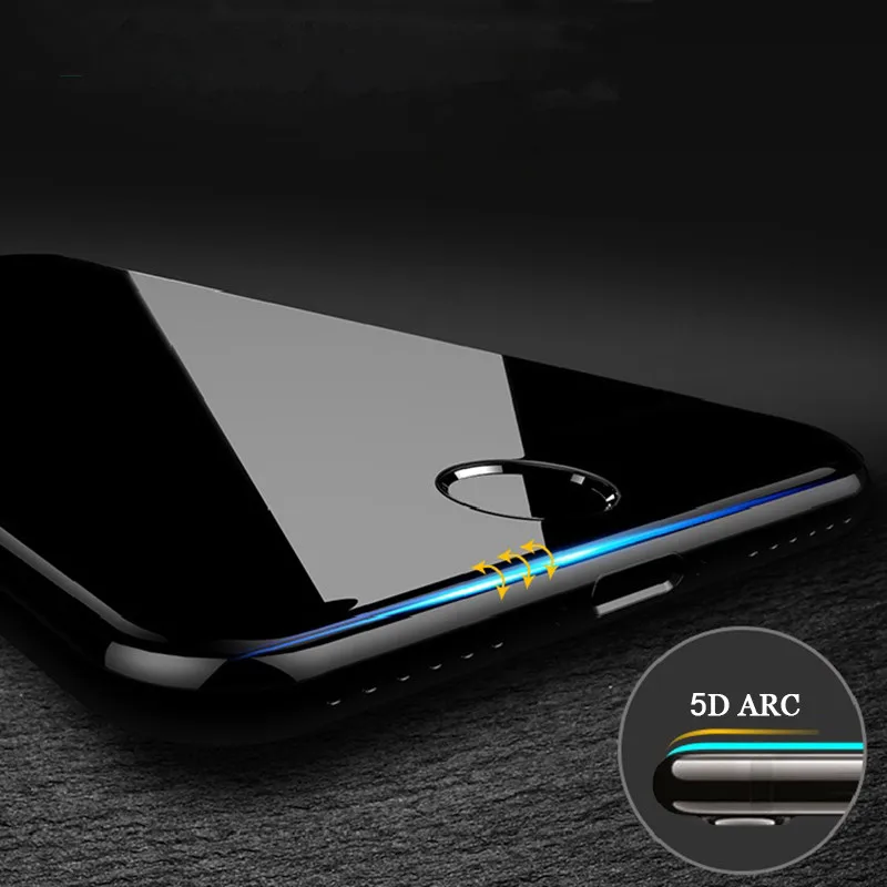 JRGK 5D полное покрытие srceen протектор для iPhone 7/7 plus/8/8 plus Iphone X Закаленное стекло