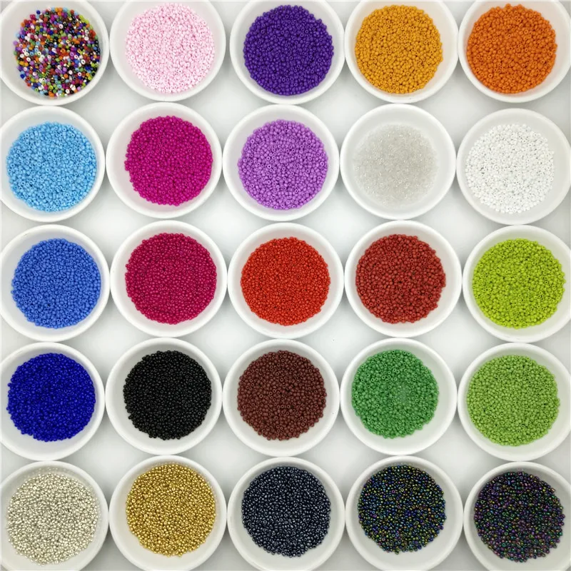 10 г/лот 2 мм очаровательные бусины из хрустального стекла чешские семена