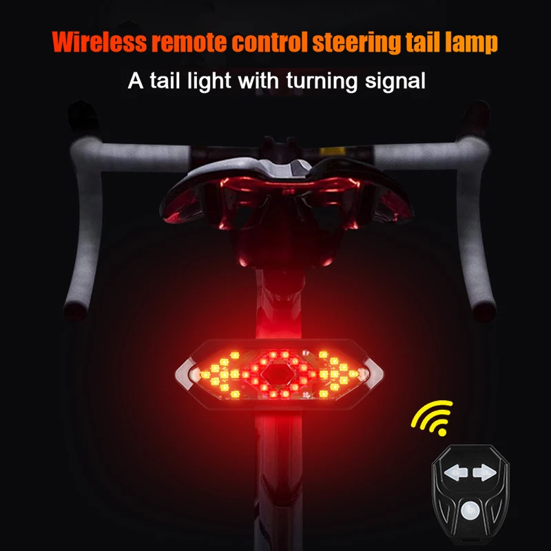 Задний фонарь для велосипеда с возможностью светильник USB аккумуляторная