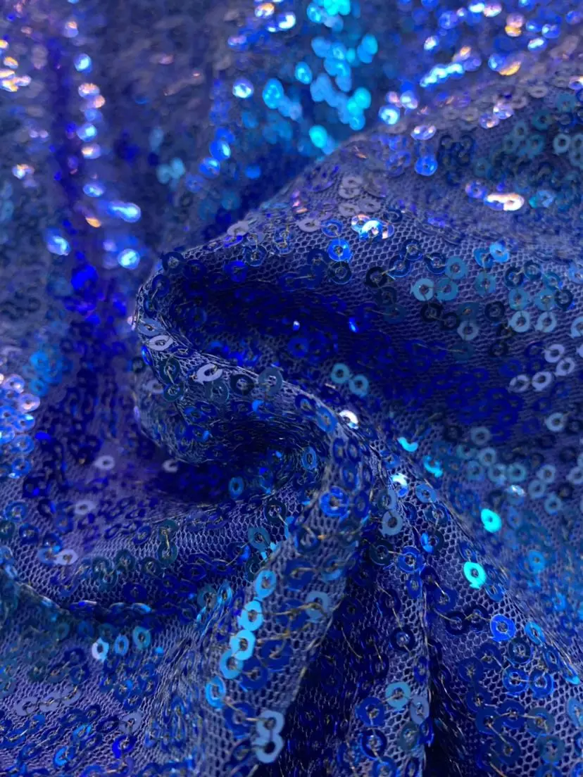 5XL плюс Блестки Длинные платья синего цвета для женщин осенние пикантные Макси