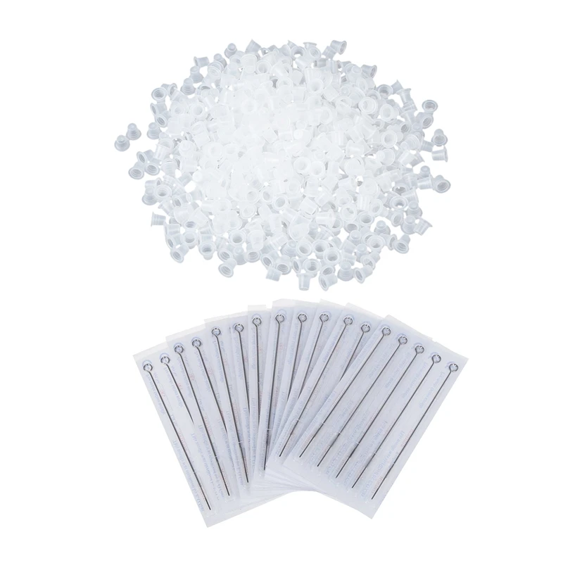 50X игла для тату машинок 3RL круглый вкладыш Нержавеющая сталь & 500 шт 8 мм Ювелирные