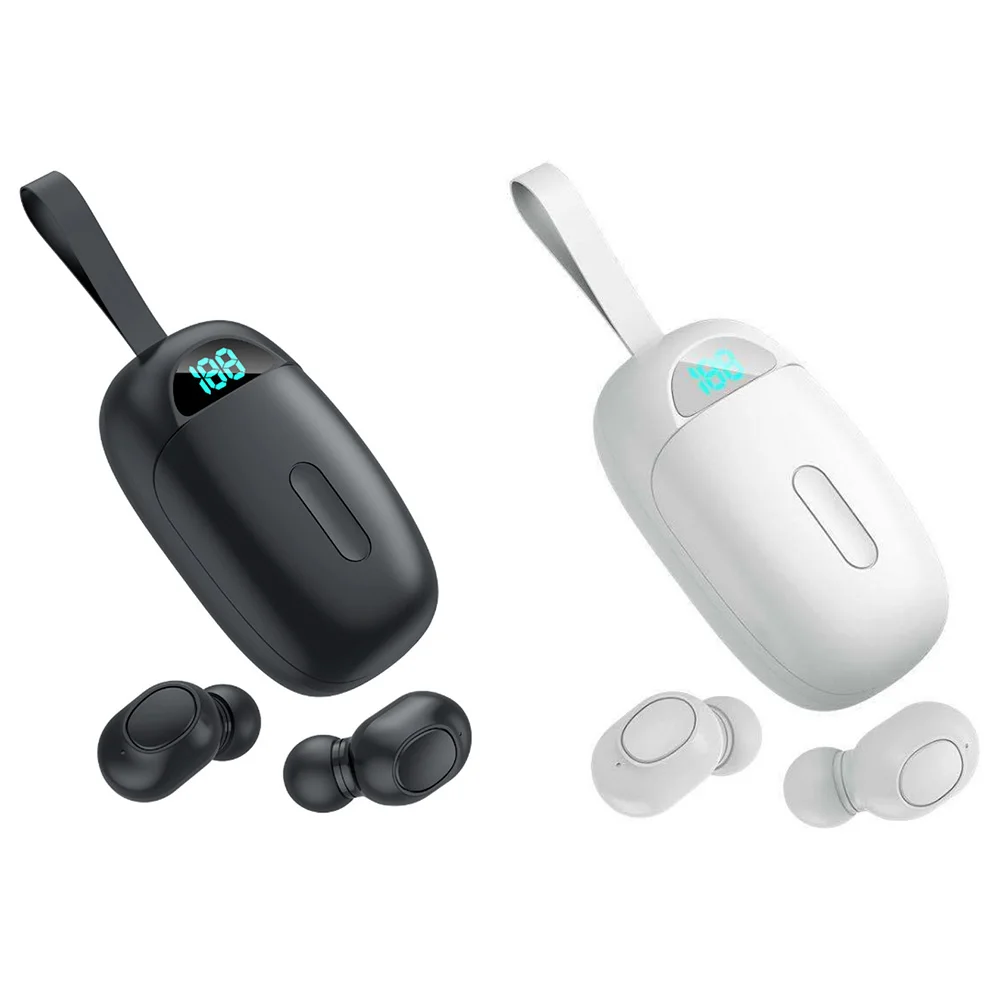 

TWS Bluetooth 5.0 Earphones JS25 Wireless Earbuds In Ear Earbuds Sports Waterproof Earphone Stereo Earpods With Charging Box