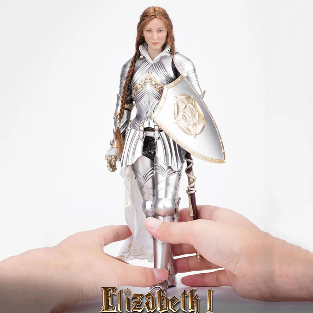 Kopen Voor Collection 1/6 Schaal Volledige Set EX027 Koningin En Elizabeth Sabeth Set Normaal/Deluxe 12-Inch Action Figure Model Voor Fans