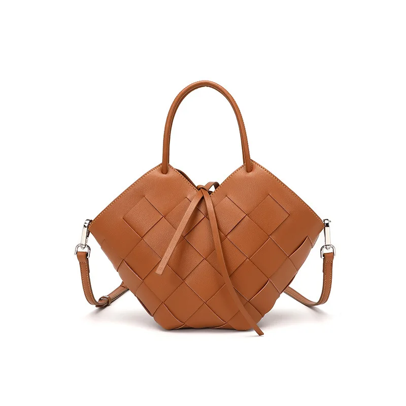 Ladies Handbags Bento BAG New Arrivals Fashion Stylish Simple Free Matching Genuine Leather Women's Shoulder Messenger Bag