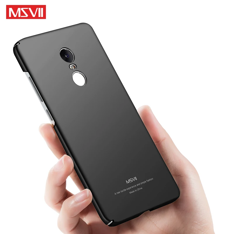 Для Xiaomi Redmi Note 4X Чехол MSVII Тонкий матовый чехол для 4 s металлический