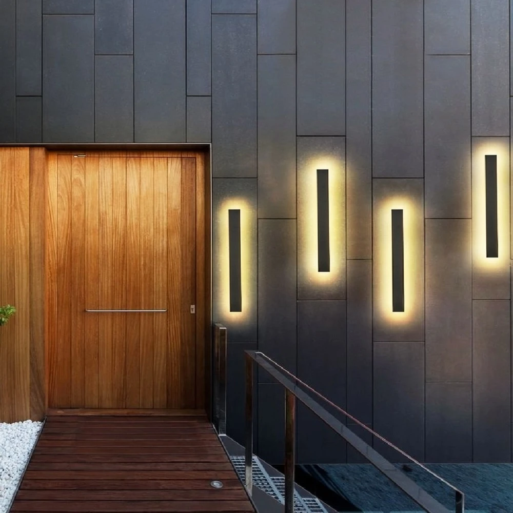 Настенная лампа из нержавеющей стали декоративная настенная светодиодная ip65