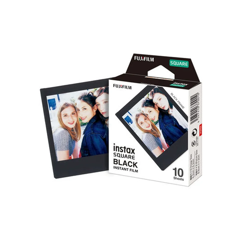 Fujifilm instax mini fuji квадратная фотобумага черный край 10 листов для sq6/SP-3/sq10 камеры |
