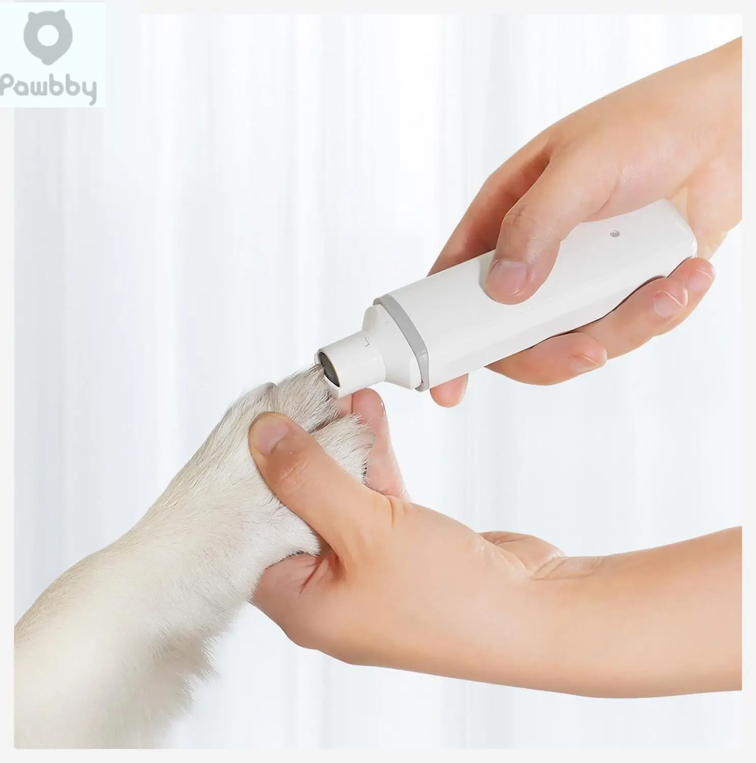 

Pawbby Pet Electric Nail Polisher Portable Manicures Pets Scissors Nail Care Low Noise Safety Cutter Grooming ClawGrinder