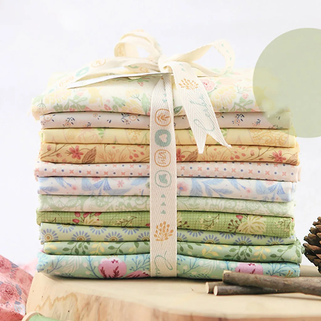 Ручная Лоскутная Вышивка DIY многоцветная вышивка хлопковая ткань для вышивки