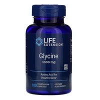 free shipping glycine 1000 mg amino acid for healthy sleep 100 caplets