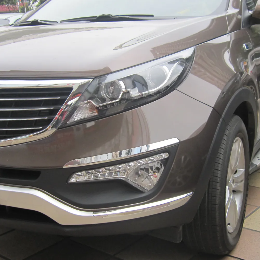 

Special day light Auto LED DRL Daytime Running Light For Kia Sportage R - Ten Pics Light 2010 - 2013