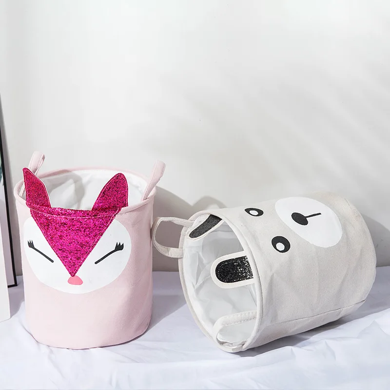 33*30 см детская комната мультяшная корзина мультфильм складная для белья ведро