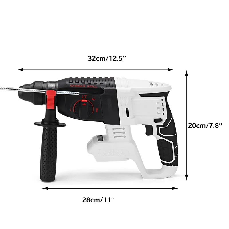 Многофункциональный электрический молоток 18 в бесщеточная Ударная дрель