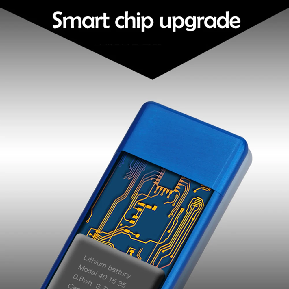 Электрическая зажигалка с подключением к USB отпечатков пальцев Сенсорный огонь