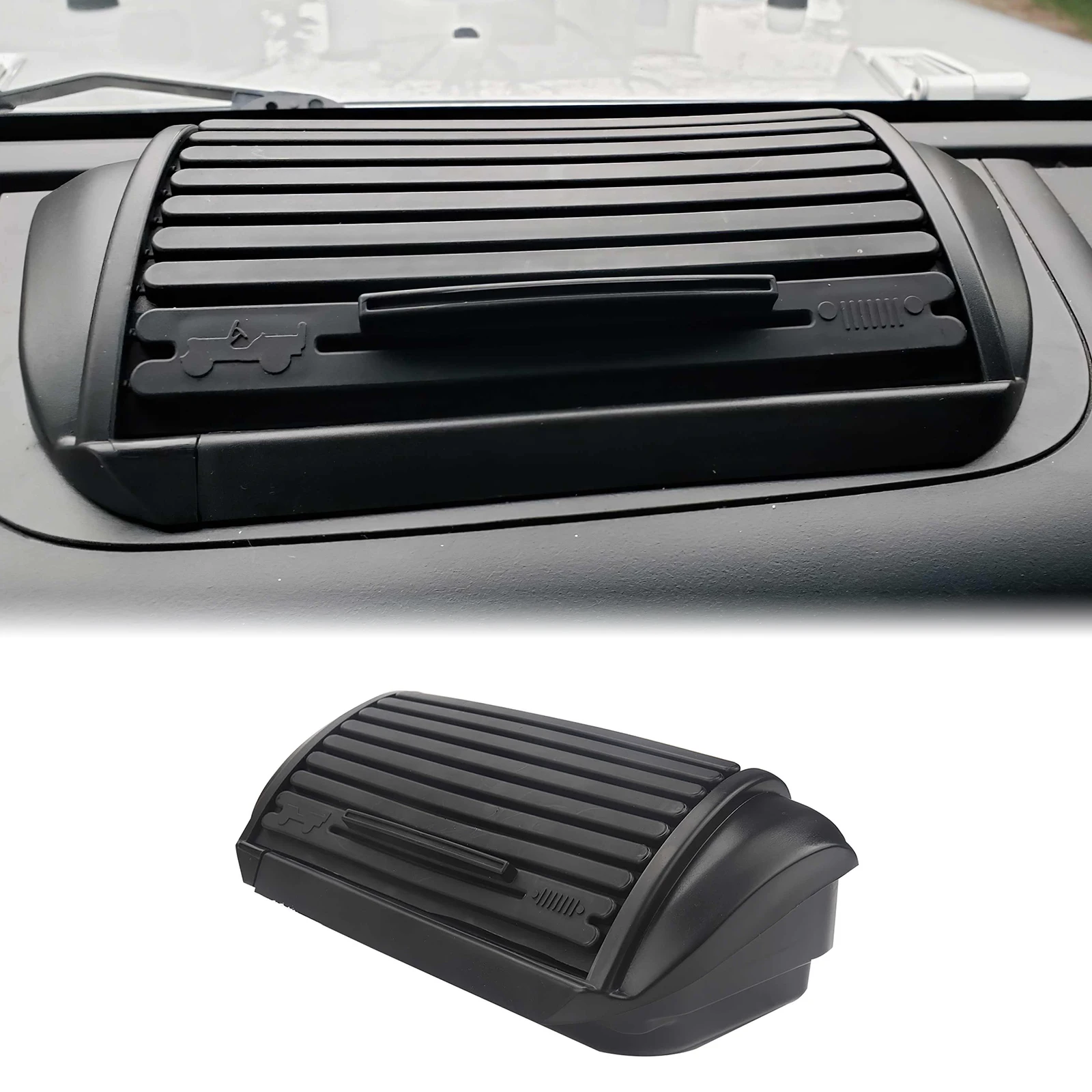 

Ящик для хранения приборной панели, нескользящий лоток для приборной панели автомобиля для 2011-18 Jeep Wrangler, стеллаж для хранения салона автомо...