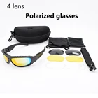 Военные тактические очки Daisy, поляризованные уличные очки для охоты, стрельбы, солнцезащитные очки с УФ-защитой для рыбалки, туризма, очки