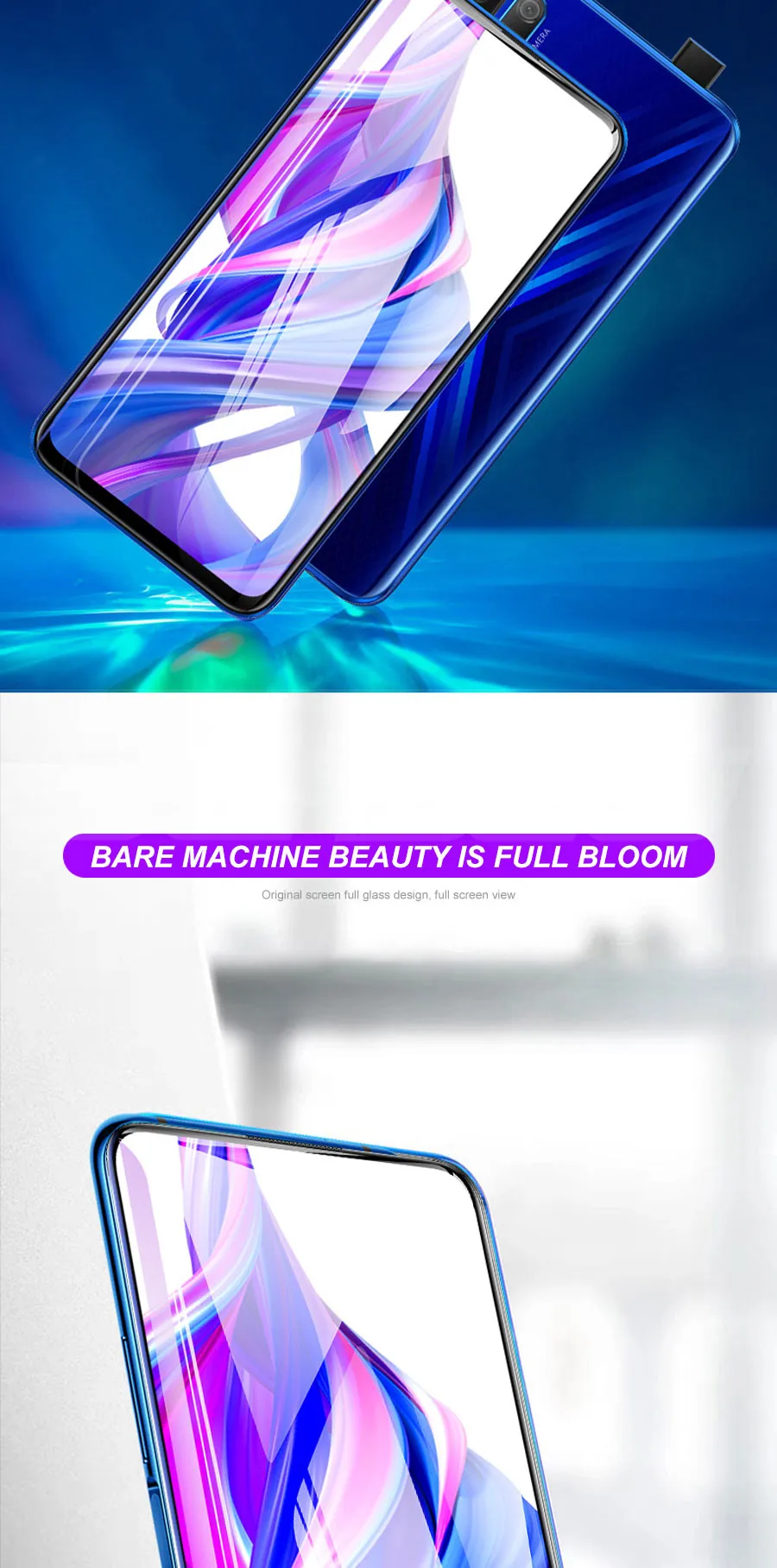 9D Защитное стекло для huawei Honor 20 Lite V20 V10 V9 Защитная пленка для экрана Honor 9X 8X 9i 10i 20i 8A 8C Play закаленное стекло
