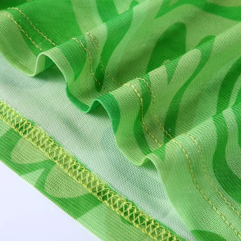 Уличная одежда сетчатые майки женские топы без рукавов с принтом сердца