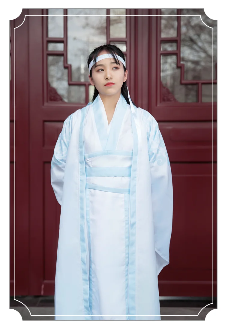 Lan Wangji Косплэй гроссмейстер демоническим культивирования костюм взрослых Mo дао