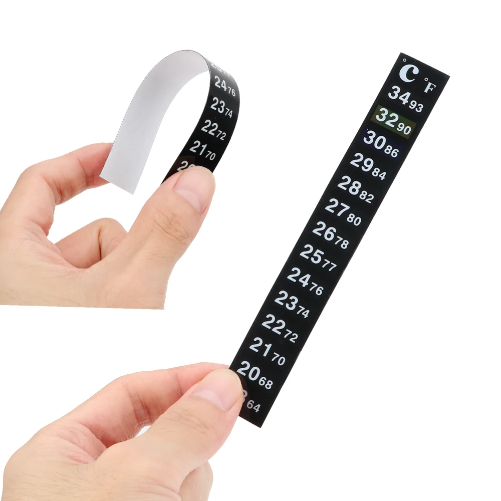 NICEYARD обесцвечиваясь и не термометр по Фаренгейту Температура Стикеры аквариум