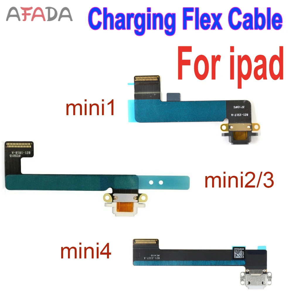 

New Charger Charging Port Dock For iPad Mini 1 2 3 4 USB Connector Charger Flex Cable Ribbon Replacement Parts